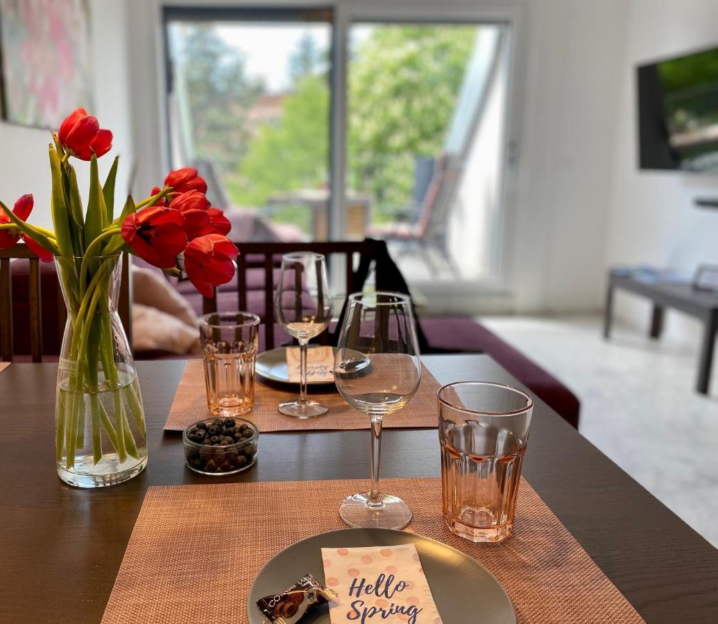 Lilie Appartement In Heviz Mit Tiefgarage, New And Modern ภายนอก รูปภาพ