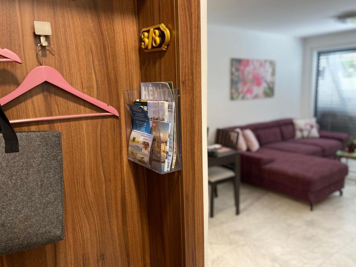 Lilie Appartement In Heviz Mit Tiefgarage, New And Modern ภายนอก รูปภาพ